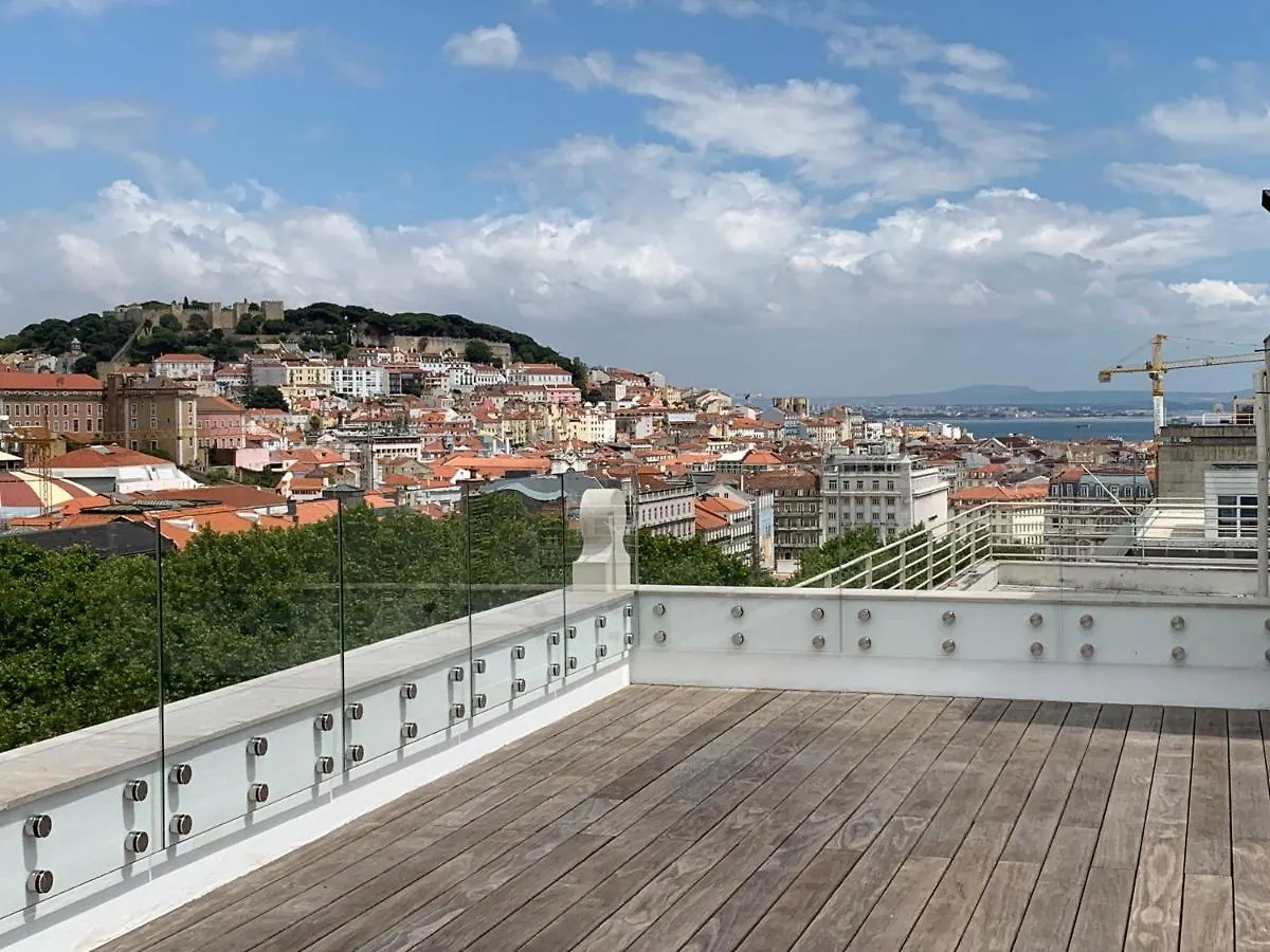 New!! Luxury Avenida Da Liberdade Flat- With Rooftop And Pool Apartment Lisbon